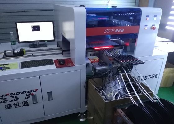 LED Light SMT Assembly Machine , High Accuracy SMD Pick And Place Machine